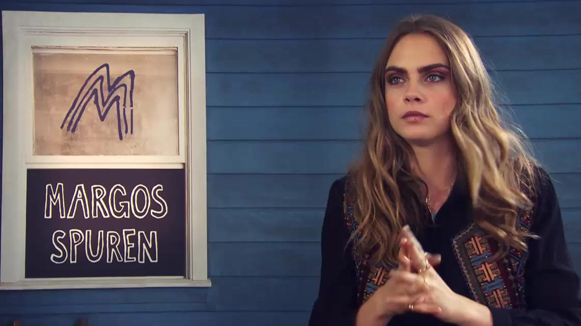 Interview mit Cara Delevingne: Margos Spuren Quer Interview mit Cara Delevingne: Margos Spuren Quer