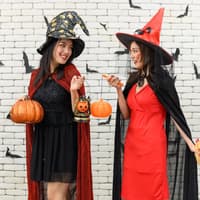 Zwei Freundinnen Halloween Kostüm Zwei Freundinnen Halloween Kostüm