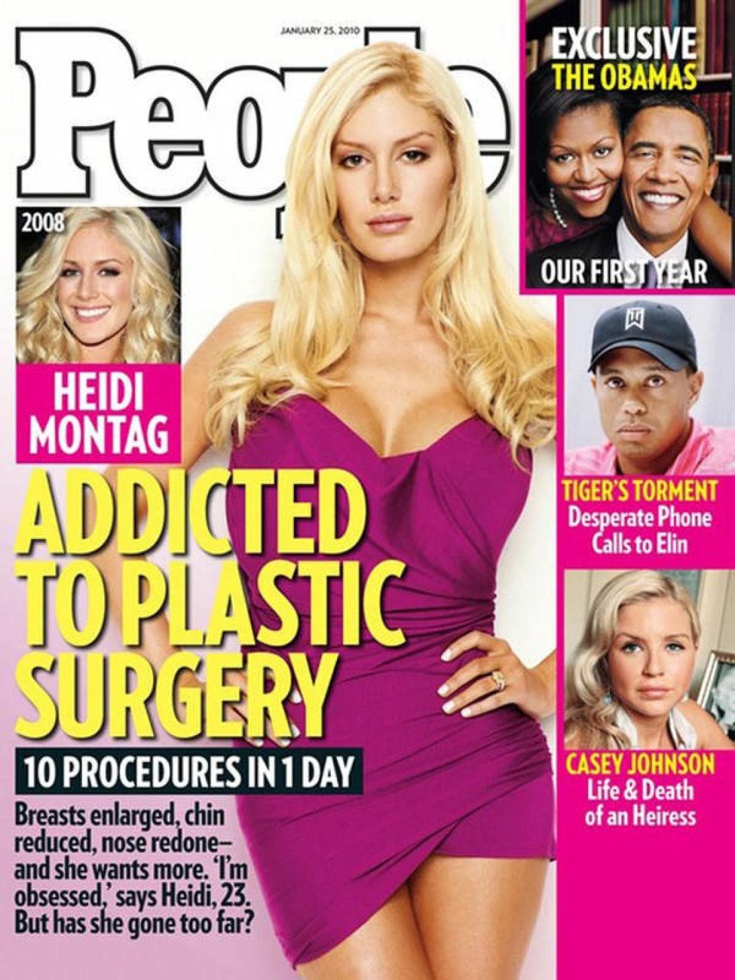 Heidi Montag auf dem People-Magazin Heidi Montag auf dem People-Magazin