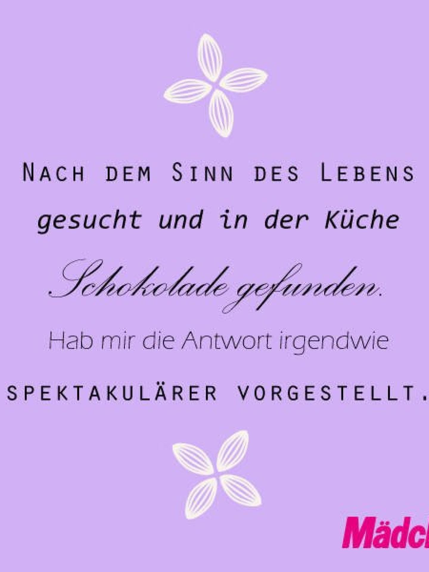 Spruch über den Sinn des Lebens Spruch über den Sinn des Lebens