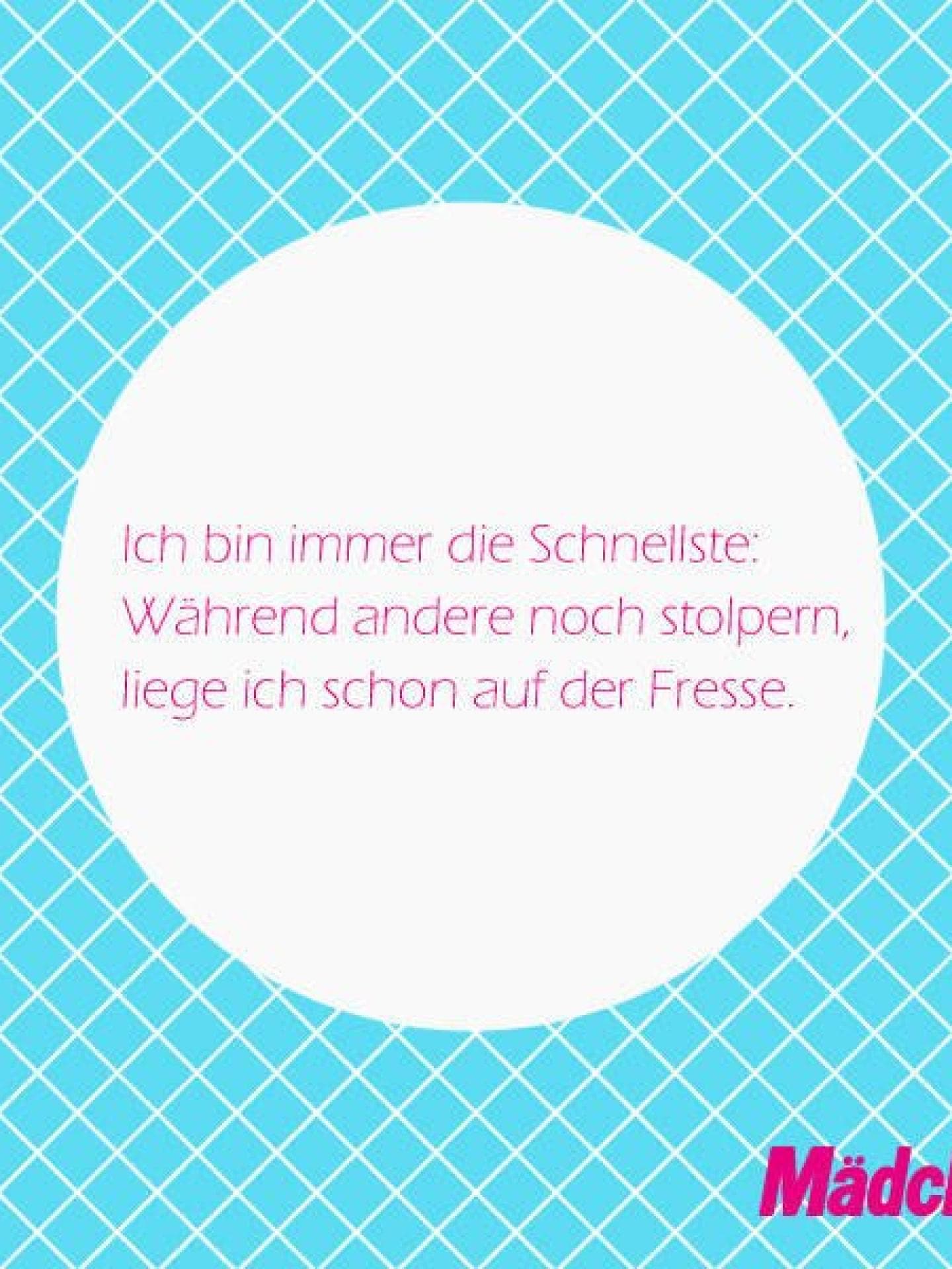 Achtung, tollpatschig! Achtung, tollpatschig!
