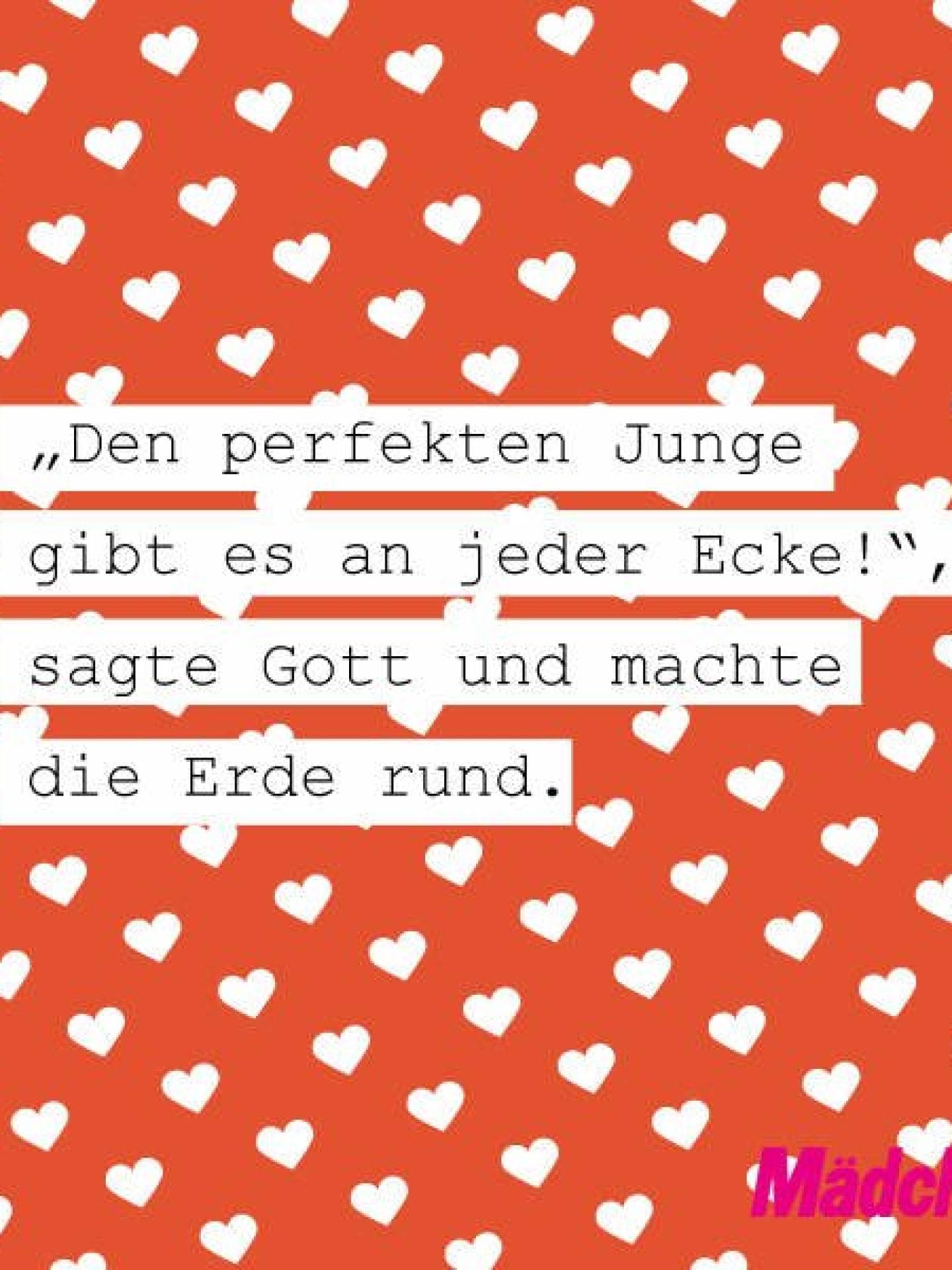 Spruch über Jungs Spruch über Jungs