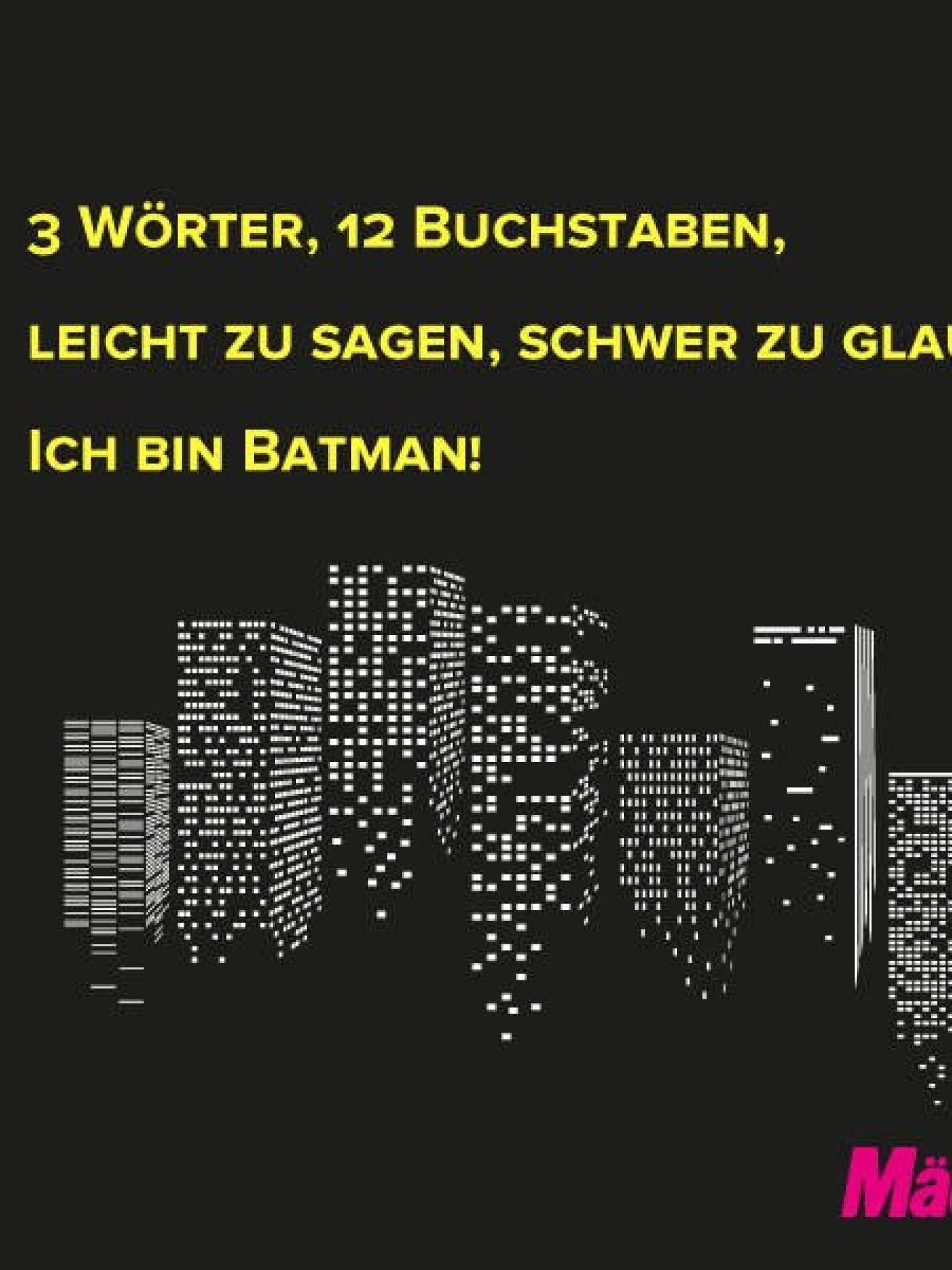 Batman-Spruch Batman-Spruch