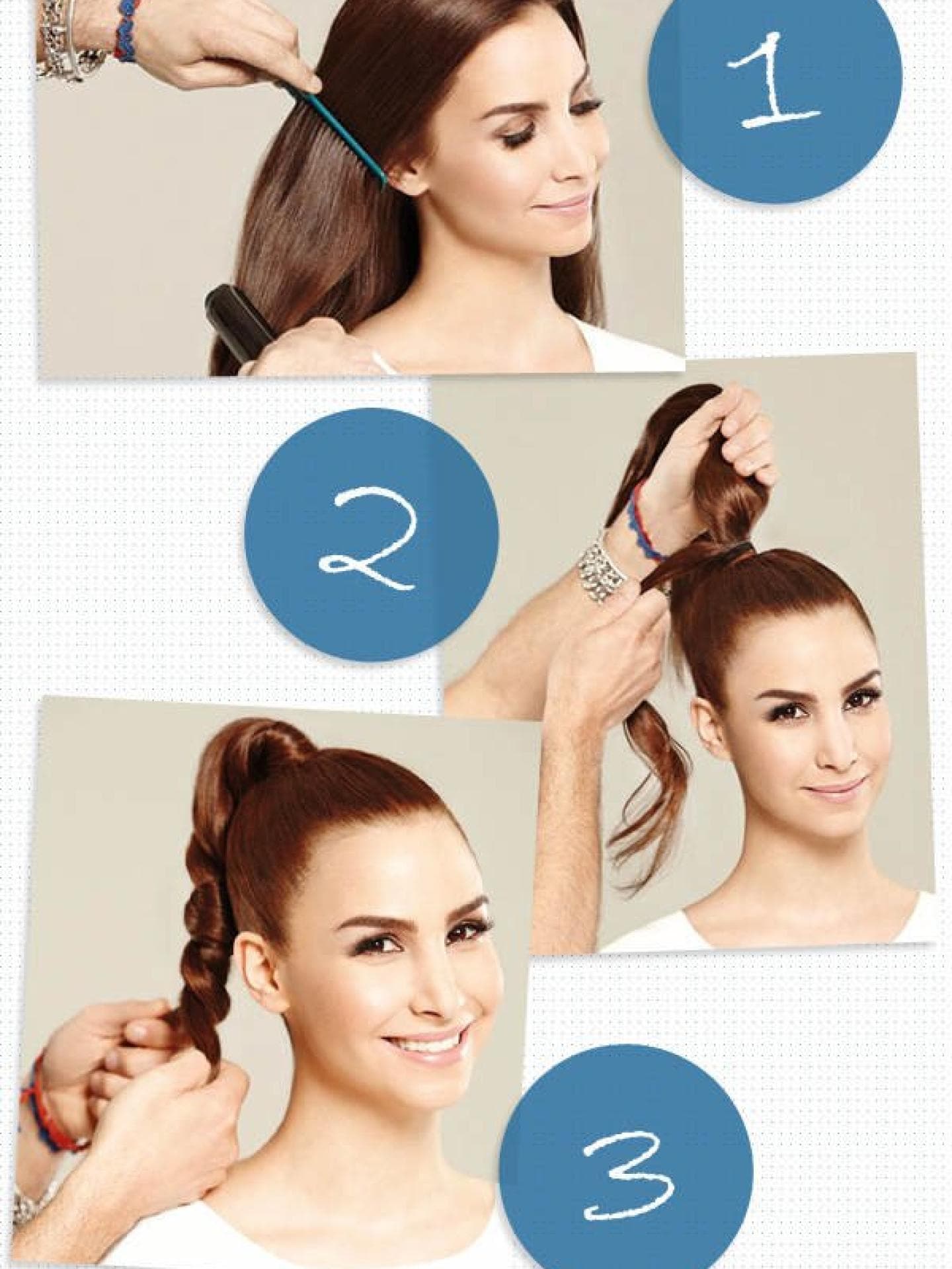 Twisted Ponytail selber machen mit Anleitung Twisted Ponytail selber machen mit Anleitung