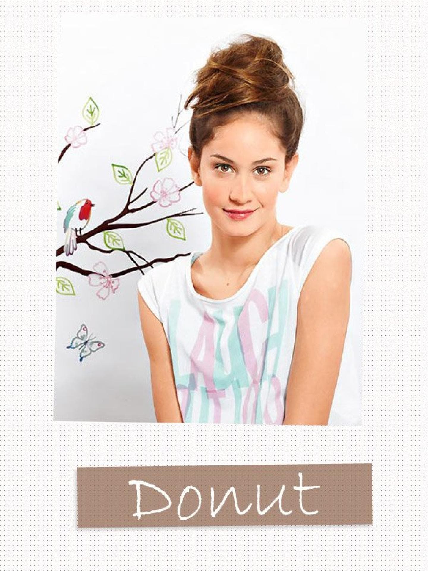 Hochsteckfrisuren selber machen: Donut Hochsteckfrisuren selber machen: Donut