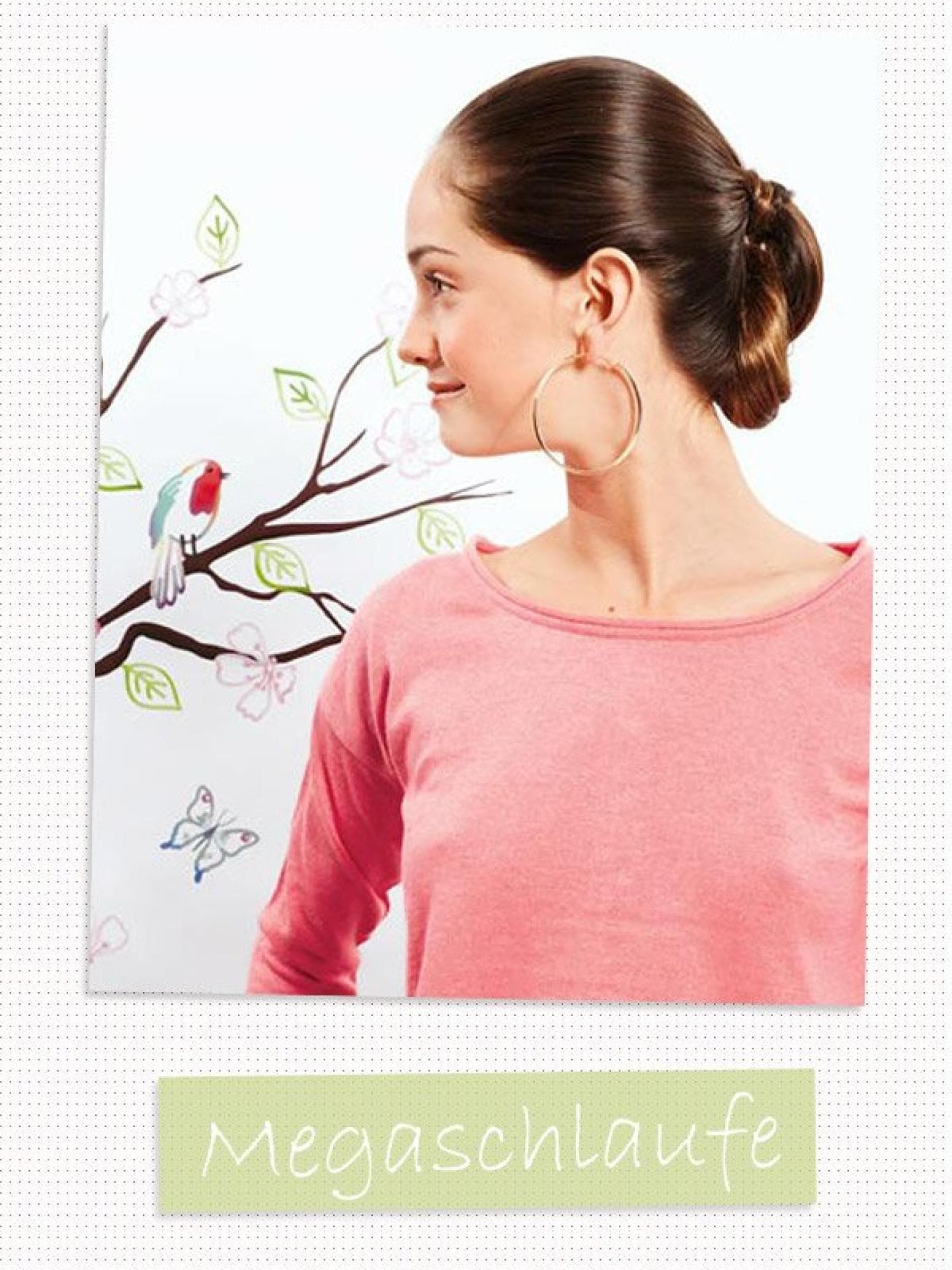 Hochsteckfrisuren selber machen: Schlaufe Hochsteckfrisuren selber machen: Schlaufe