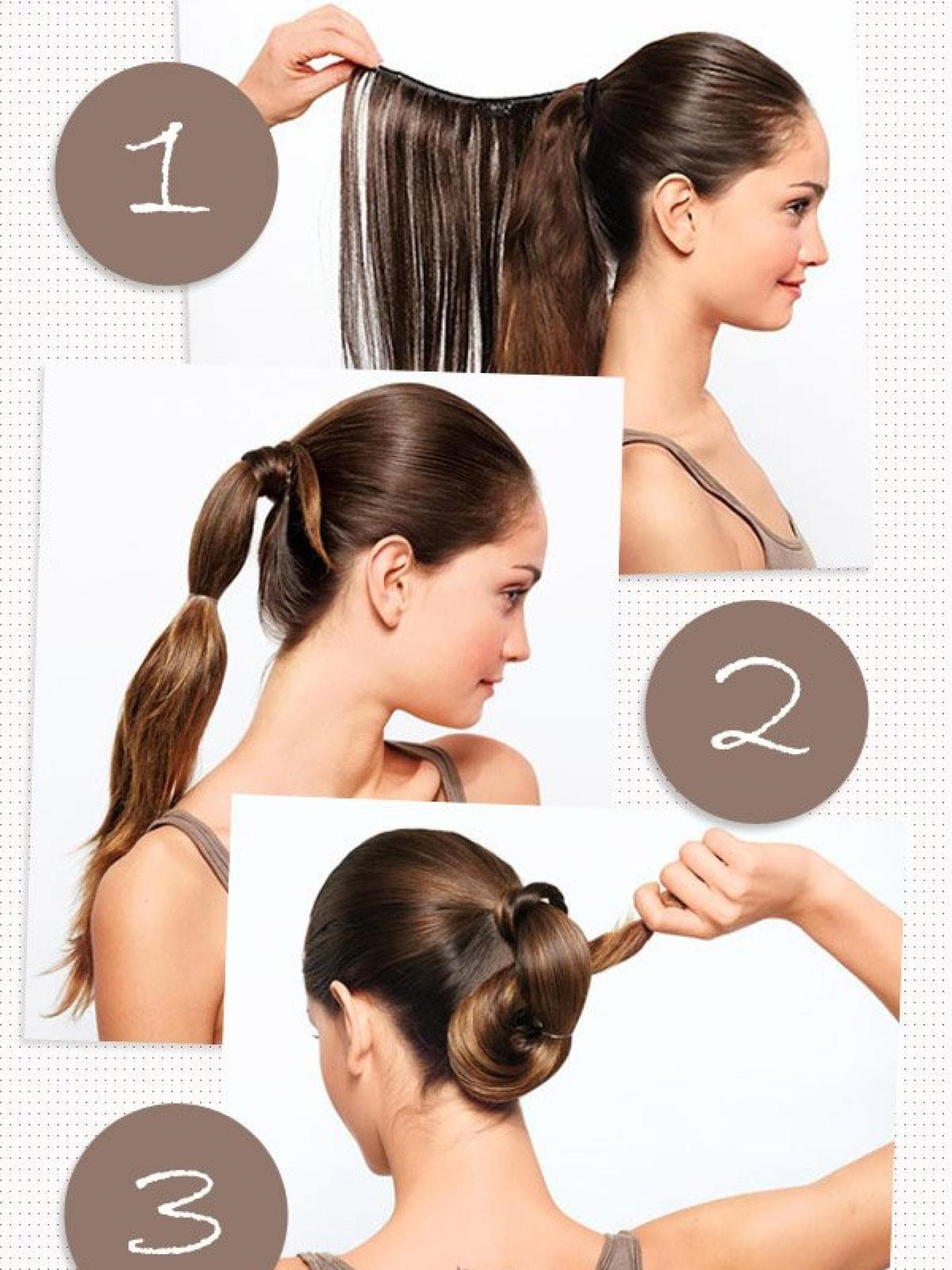 Hochsteckfrisuren selber machen: Schlaufe Anleitung Hochsteckfrisuren selber machen: Schlaufe Anleitung