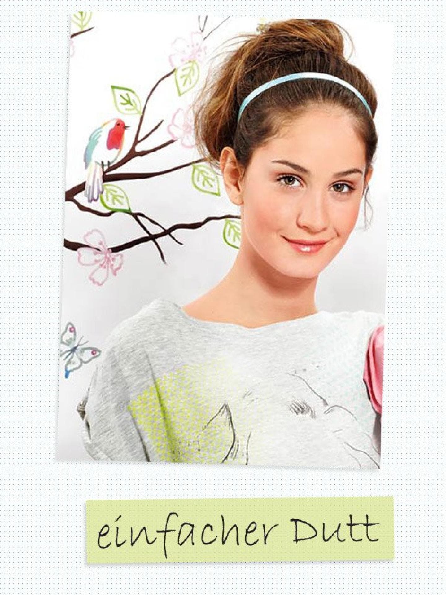 Hochsteckfrisuren selber machen: Einfacher Dutt Hochsteckfrisuren selber machen: Einfacher Dutt