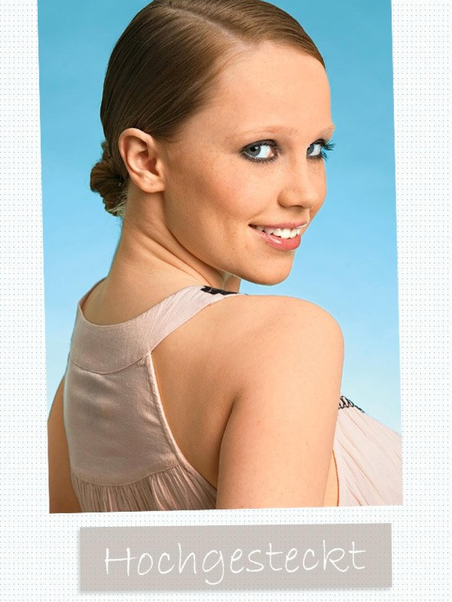 Hochsteckfrisuren selber machen: Ballerina-Dutt Hochsteckfrisuren selber machen: Ballerina-Dutt