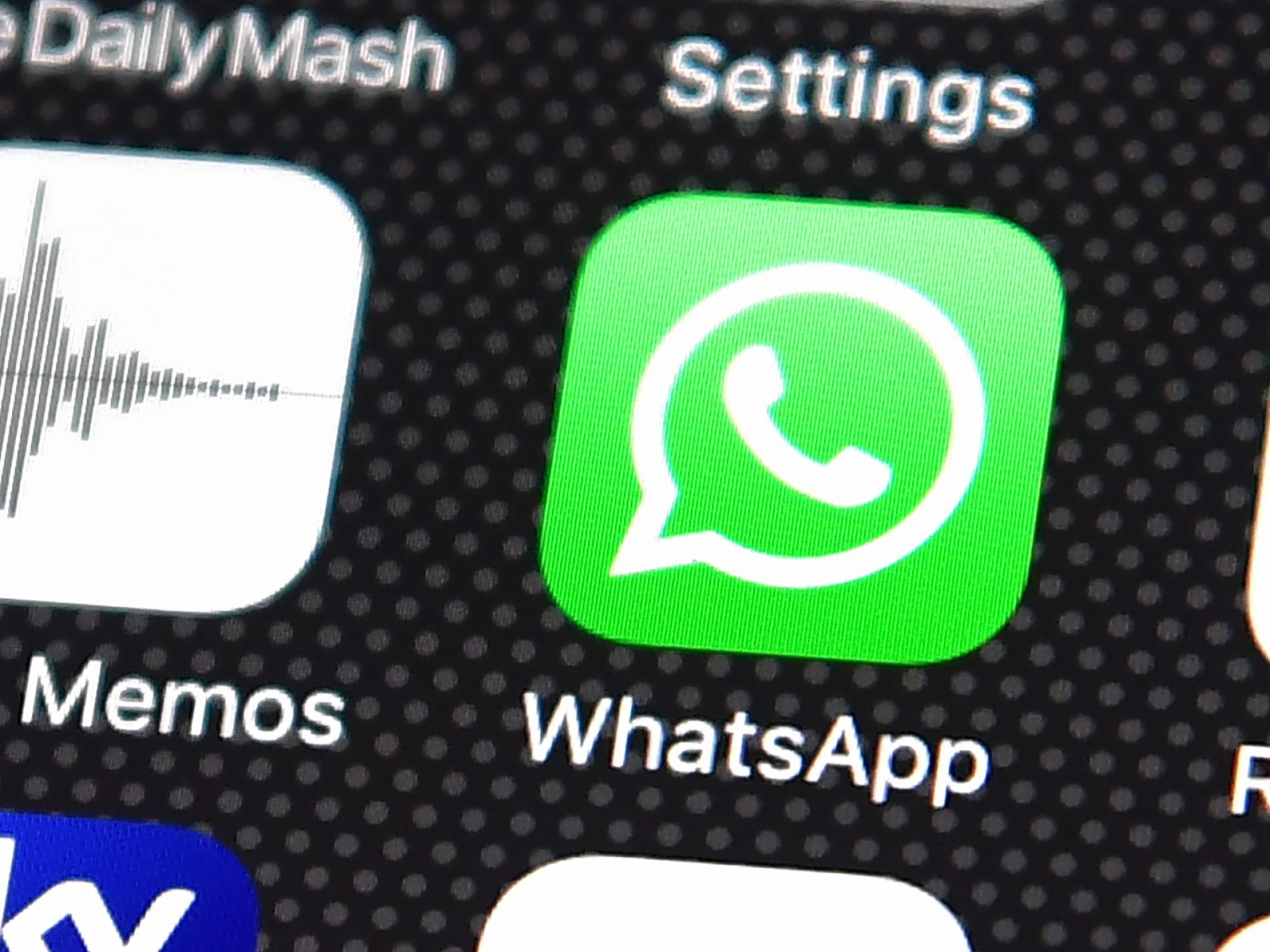 WhatsApp blaue Haken quer WhatsApp blaue Haken quer