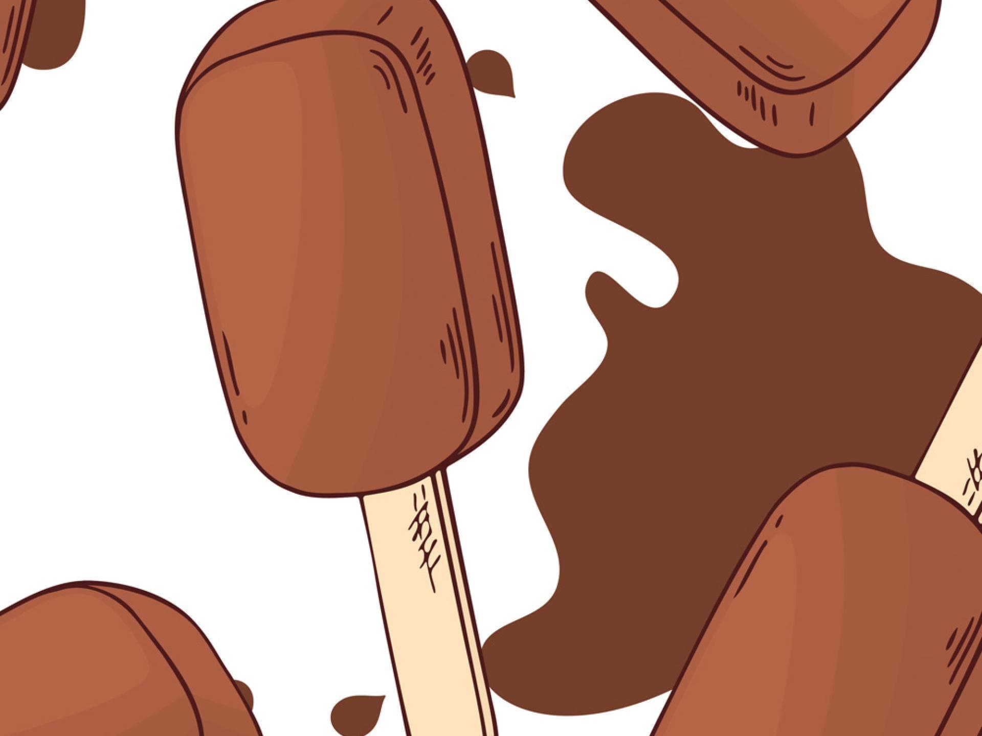 Nutella-Eis am Stiel selber machen Nutella-Eis am Stiel selber machen